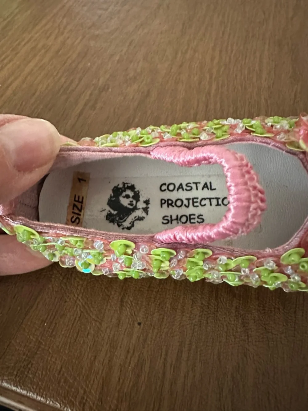 Costal Projections Baby Shoes Size 1 New Condition